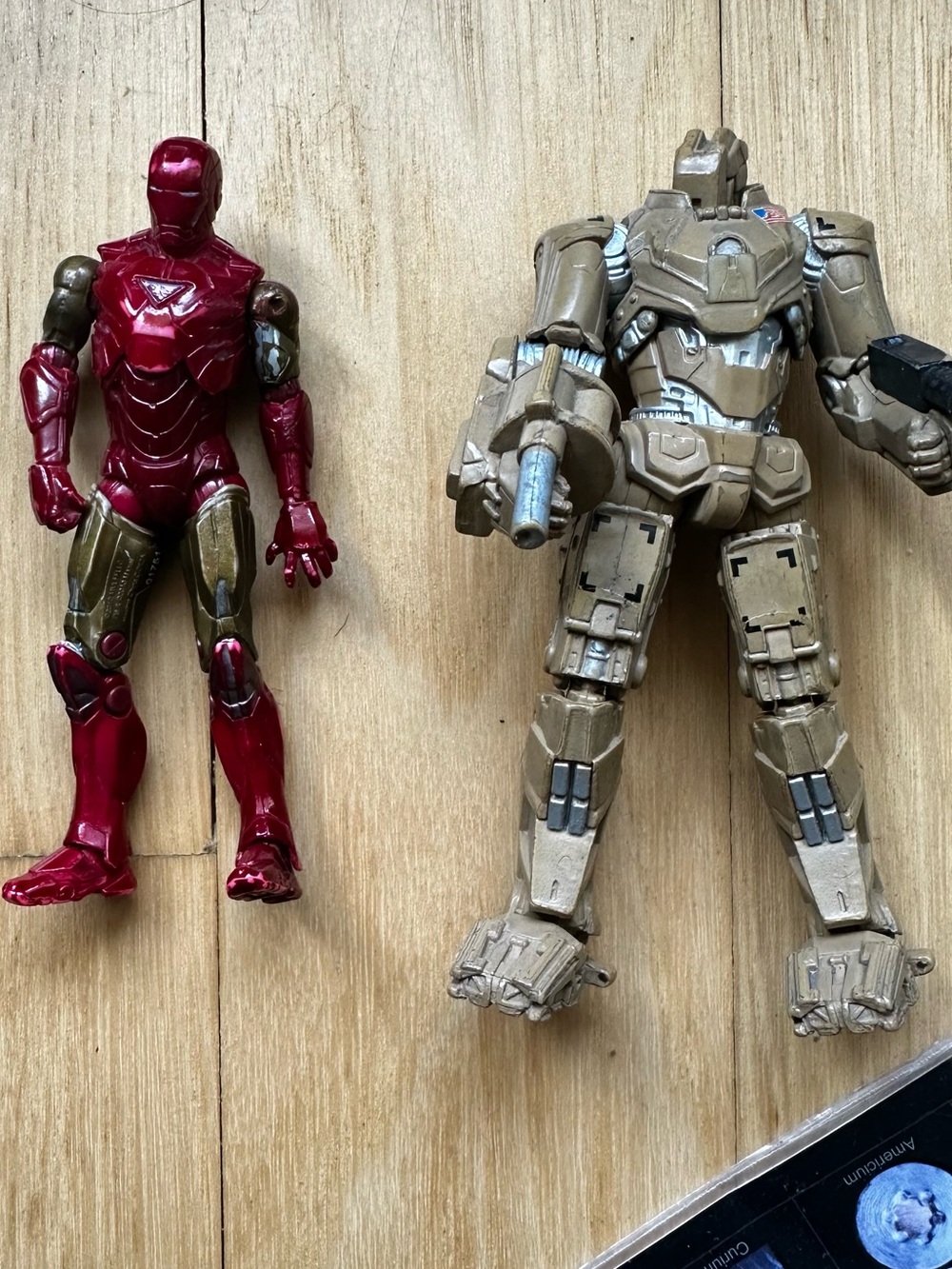 Iron Man and Ground Assault Drone Action Figures